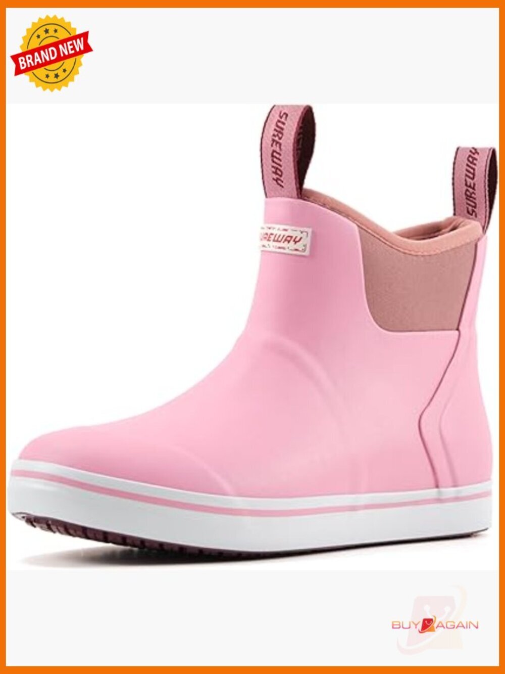 Women's Waterproof Neoprene Ankle Boots Slip Resistant Fishing Garden Shoes